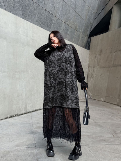 エンブロイダリーフリンジドレスシリーズ