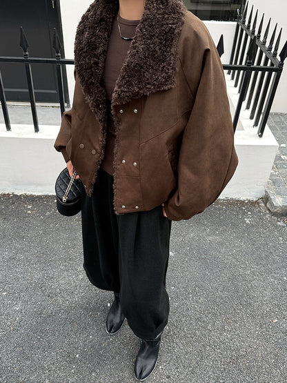 ボアカラージャケット