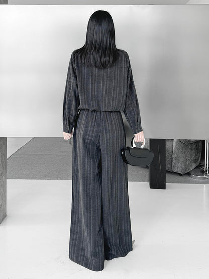 Mesh stitch top and skirt