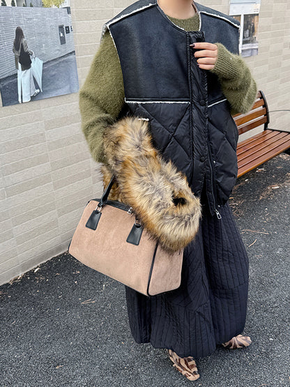 キルトボリュームベストジャケット