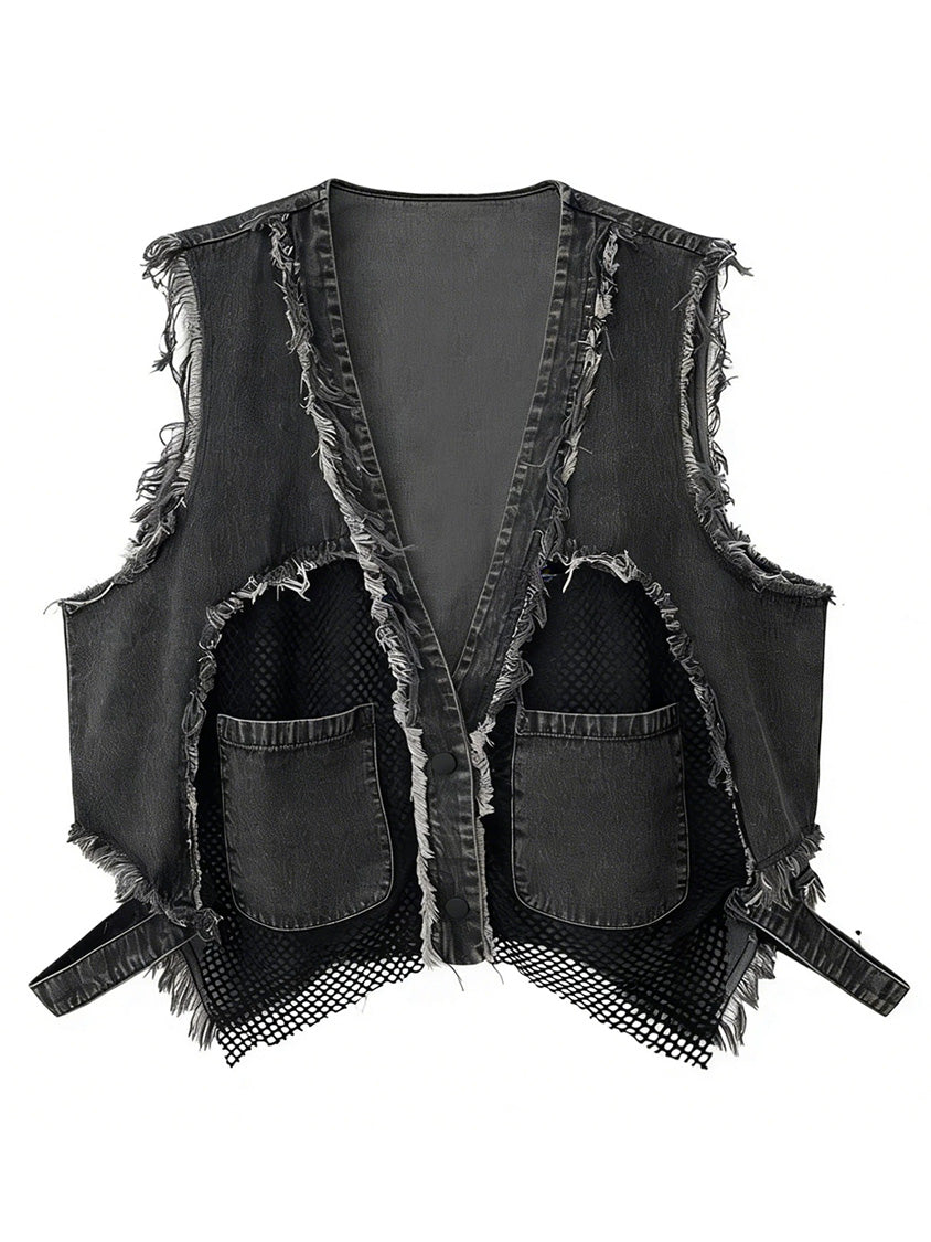 ラフデニムフリンジレイヤーシリーズ