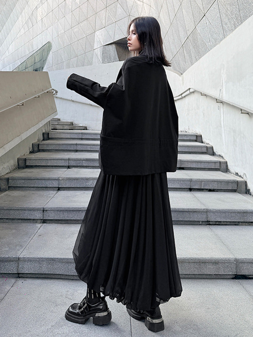 ノクターナルドレープジャケット＆チュールスカートシリーズ