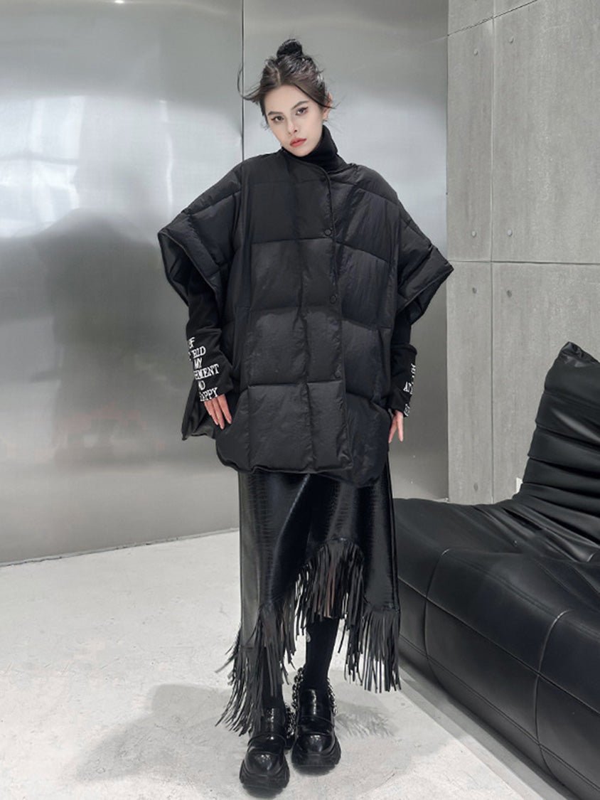 Mesh stitch top and skirt