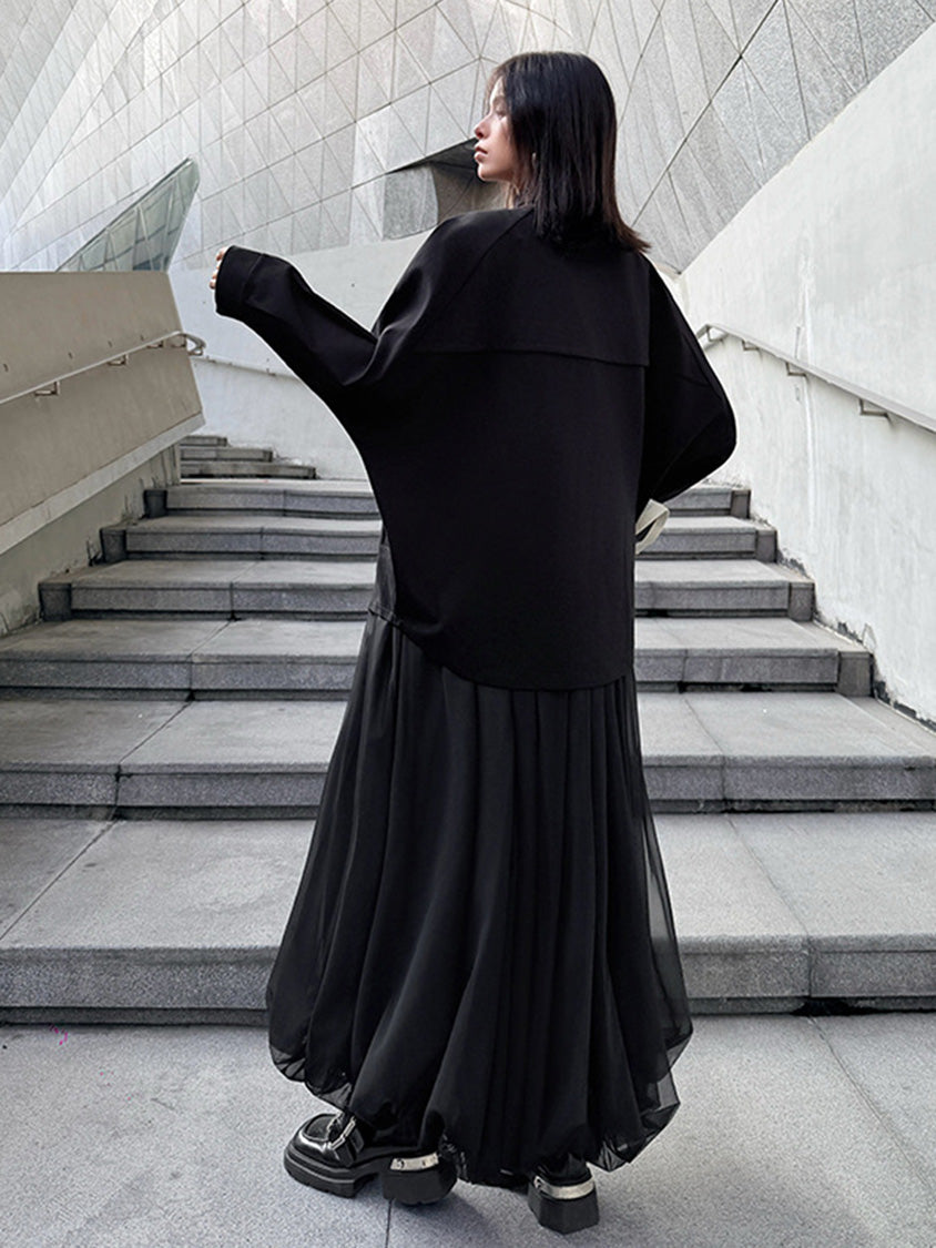 ドレープレイヤードブラウス＆バルーンスカートシリーズ