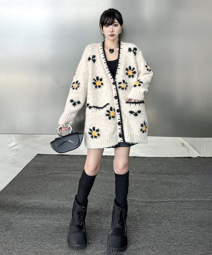 Mesh stitch top and skirt