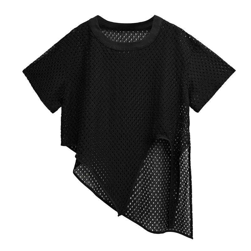 Mesh front cut top 