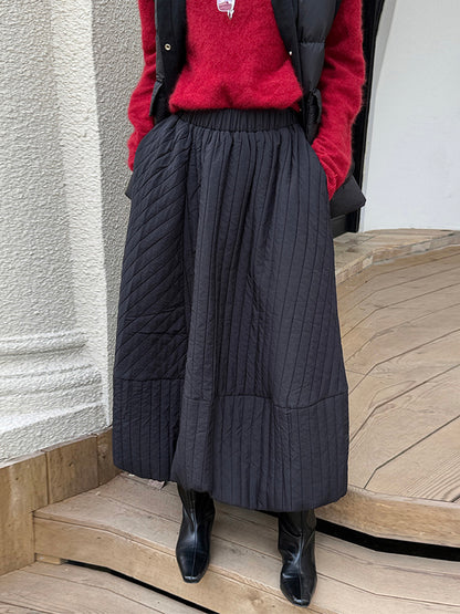 キルトボリュームスカート