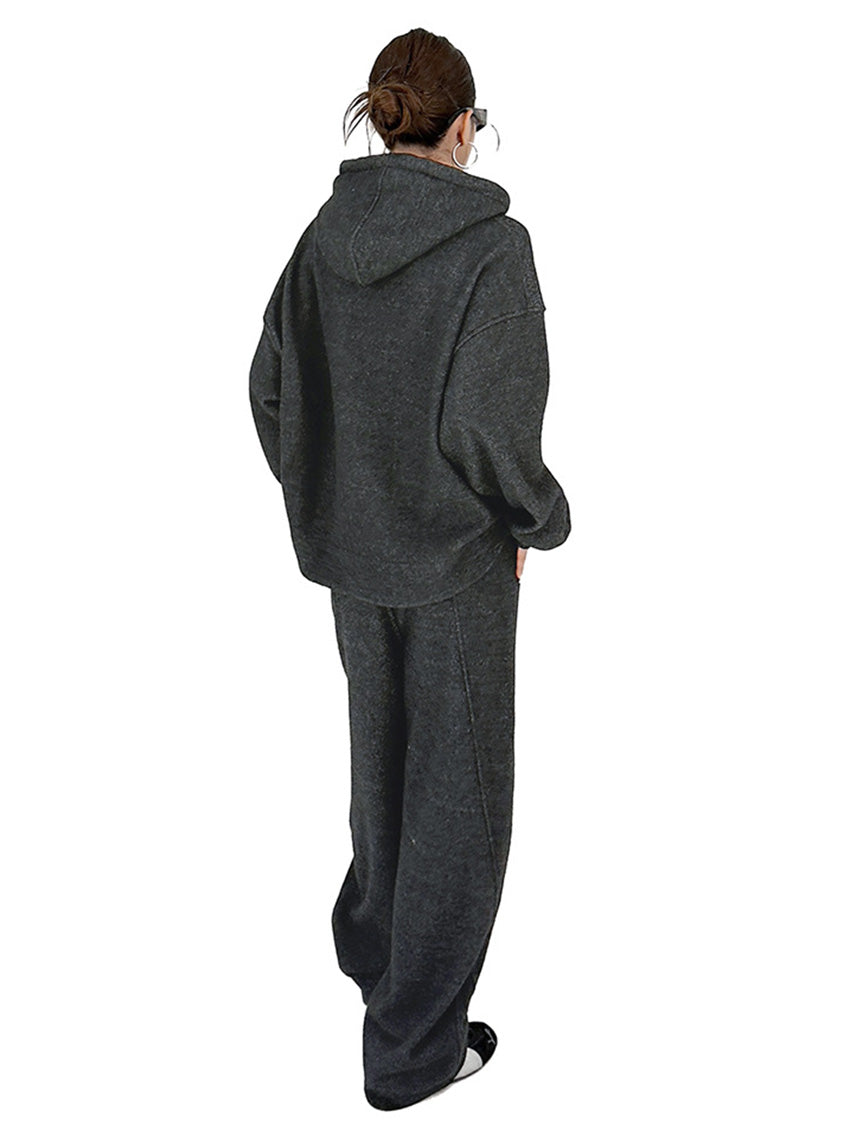 Mesh stitch top and skirt