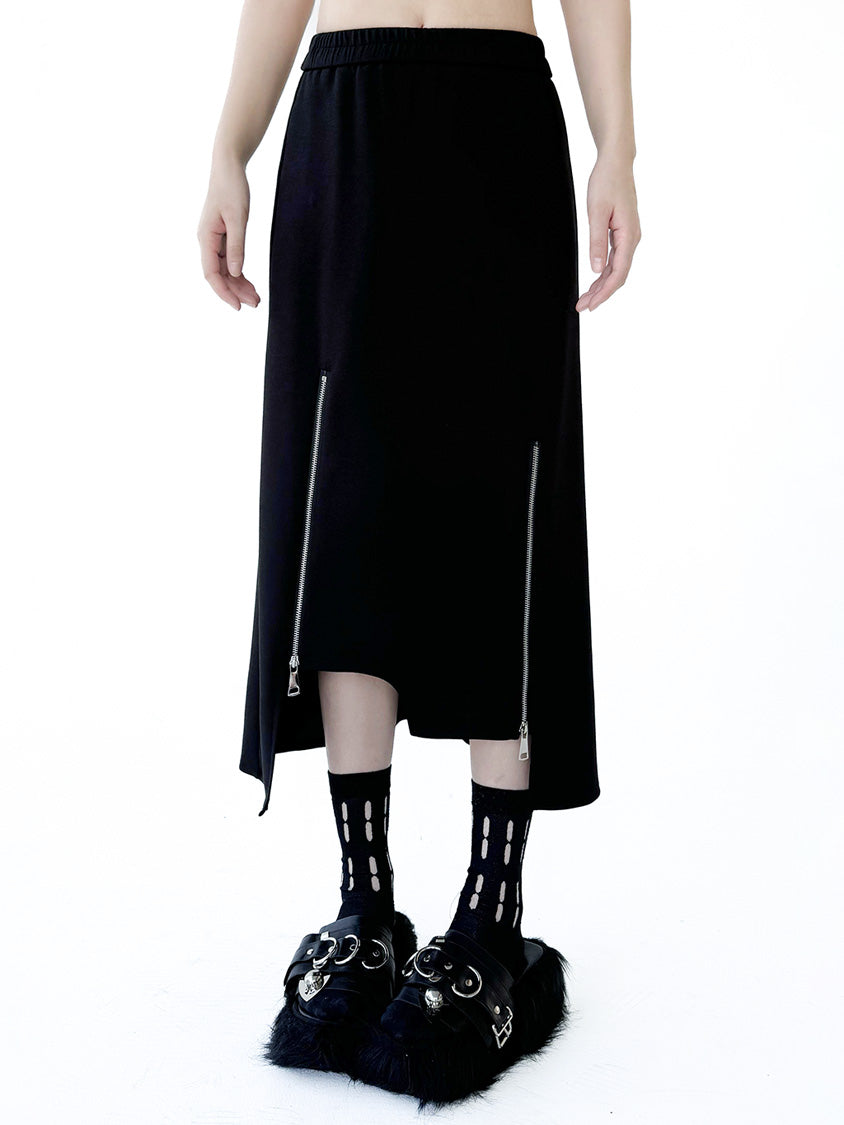 ダイアゴナルジップフーディー＆ジップスリットスカートシリーズ