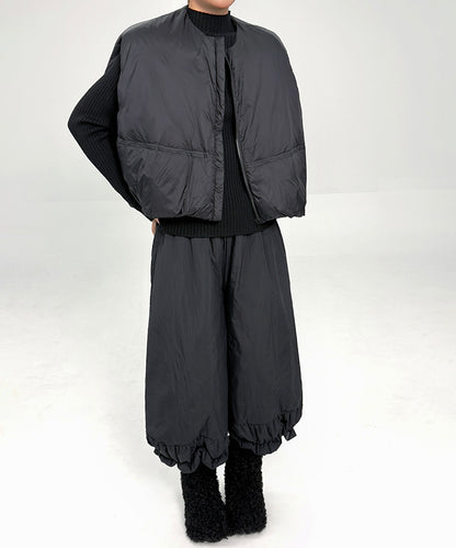 パデッドショートジャケット＆ボリュームパンツシリーズ