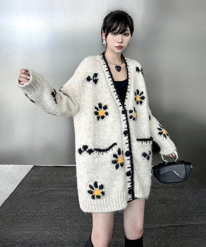 Mesh stitch top and skirt