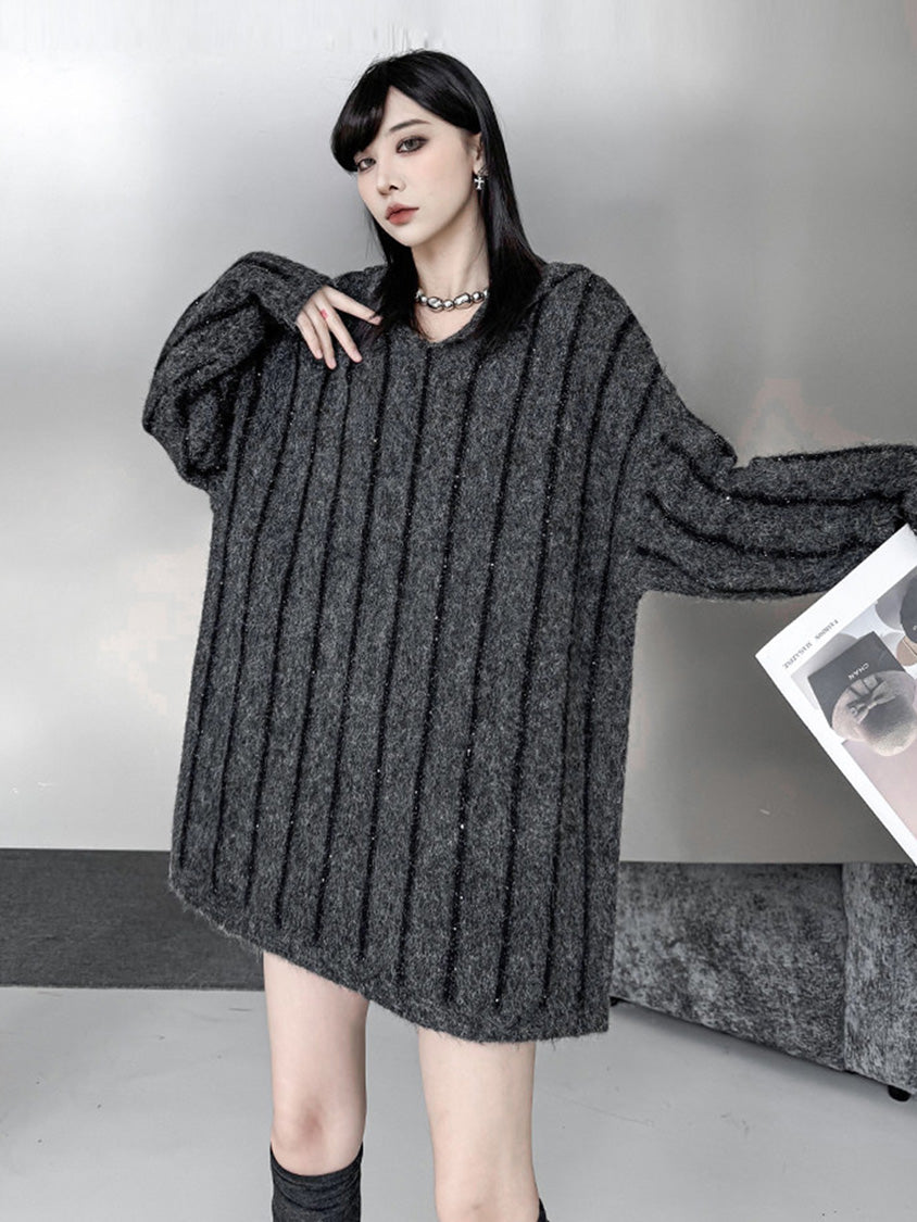 Mesh stitch top and skirt