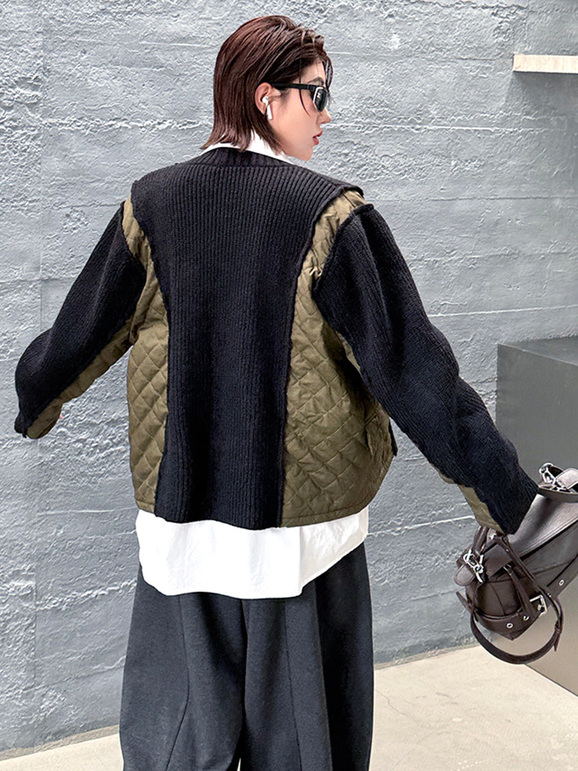 キルトコンビニットジャケット