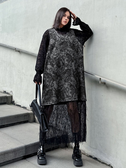 エンブロイダリーフリンジドレスシリーズ