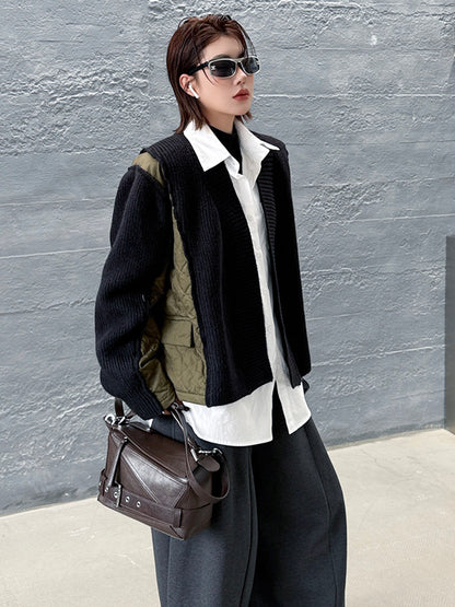 キルトコンビニットジャケット