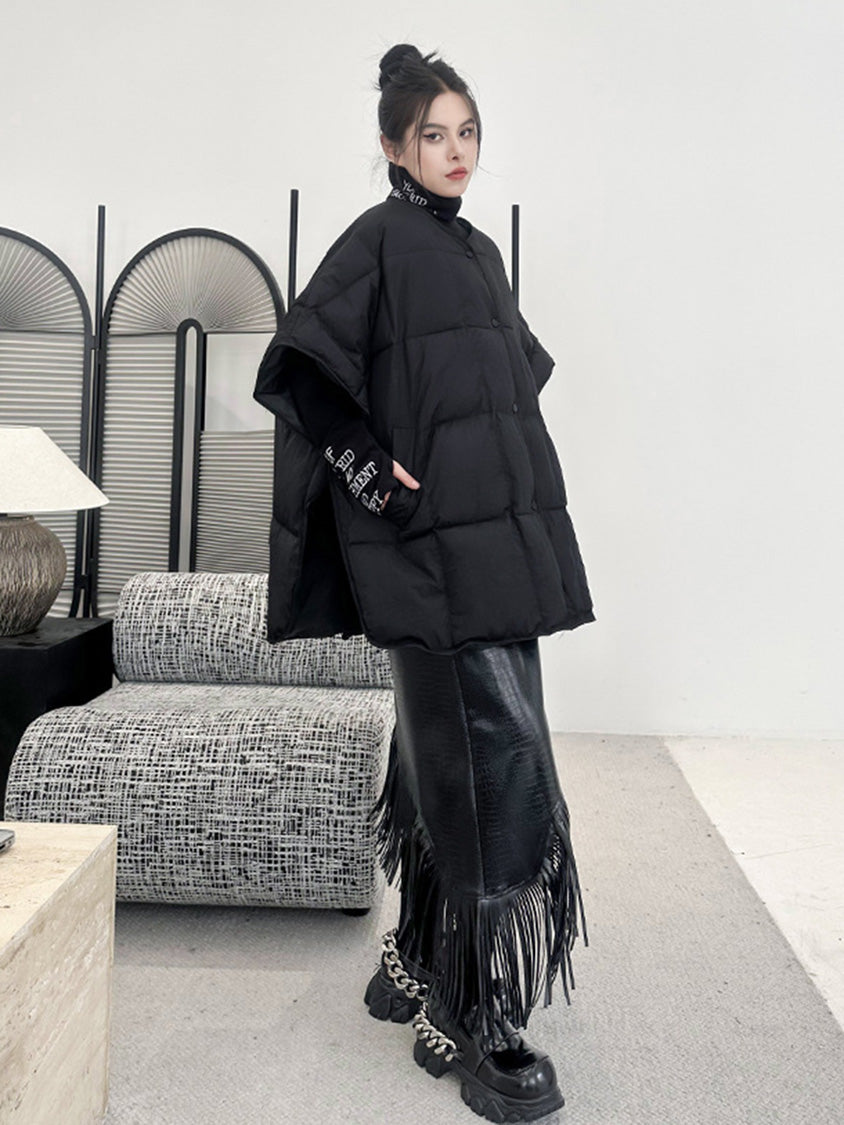 Mesh stitch top and skirt