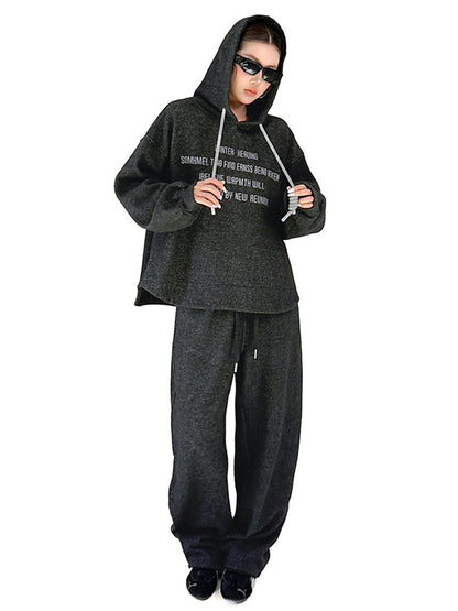 Mesh stitch top and skirt