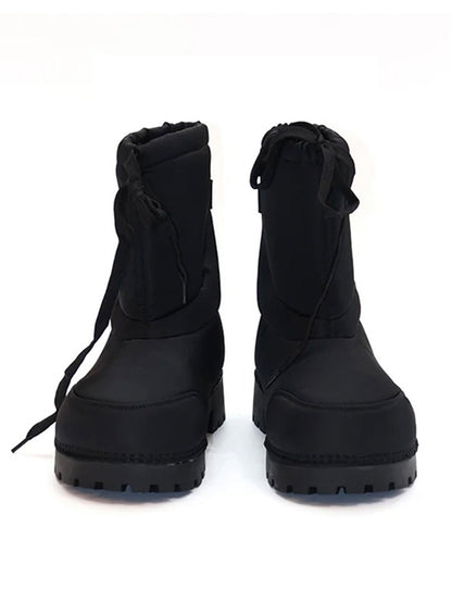 ドローストリングボリュームブーツ