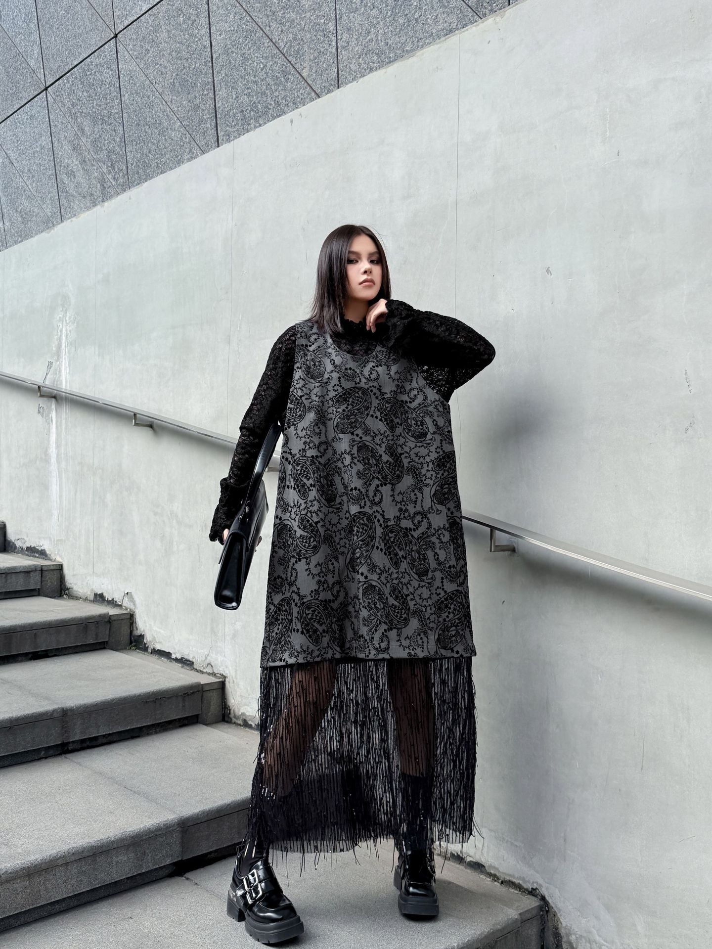 エンブロイダリーフリンジドレスシリーズ