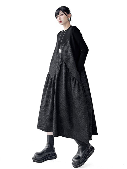 Mesh stitch top and skirt