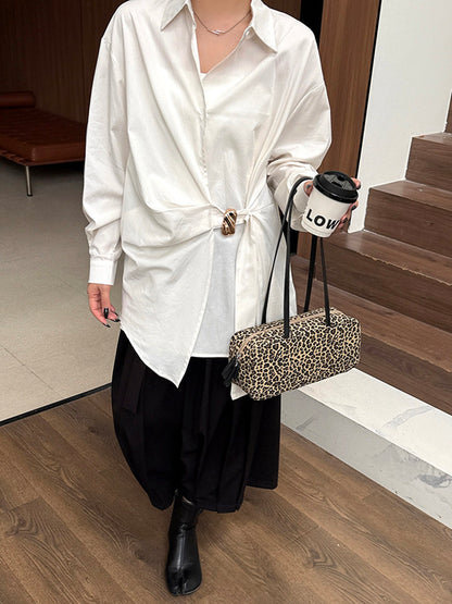 ツイストバックルブラウス