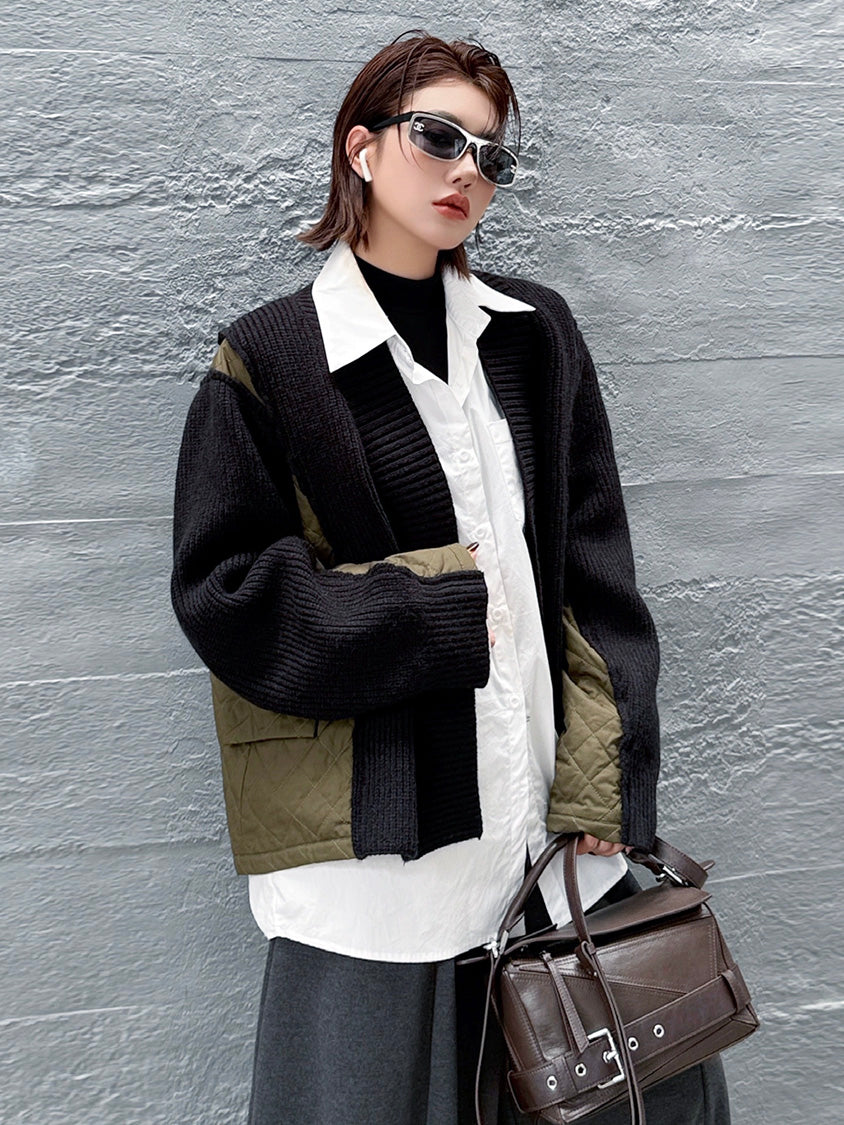 キルトコンビニットジャケット