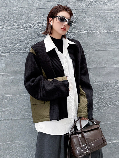 キルトコンビニットジャケット