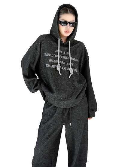 Mesh stitch top and skirt