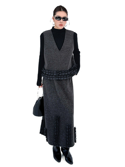 フローティングタイドトップ＆スカート