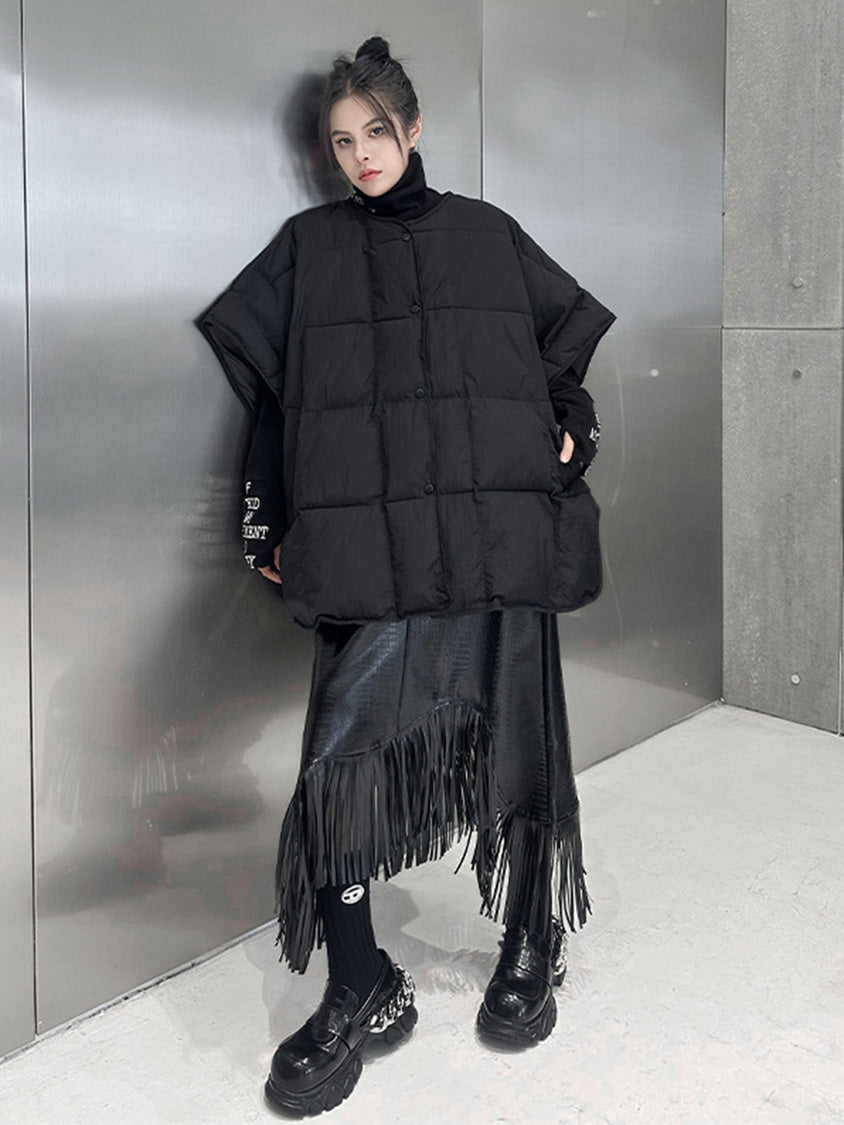 Mesh stitch top and skirt