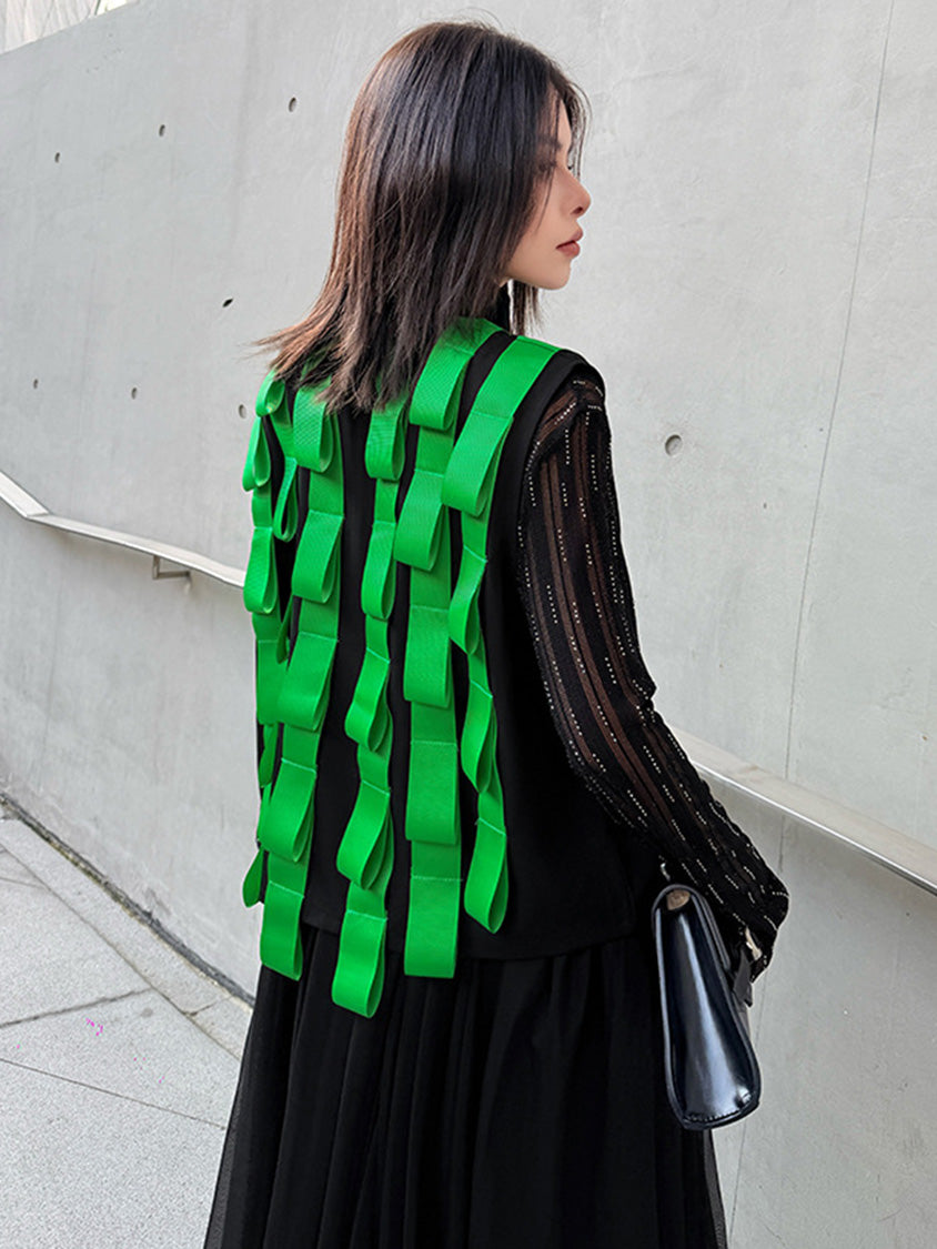 グリーンストラップベスト＆メッシュスカートシリーズ