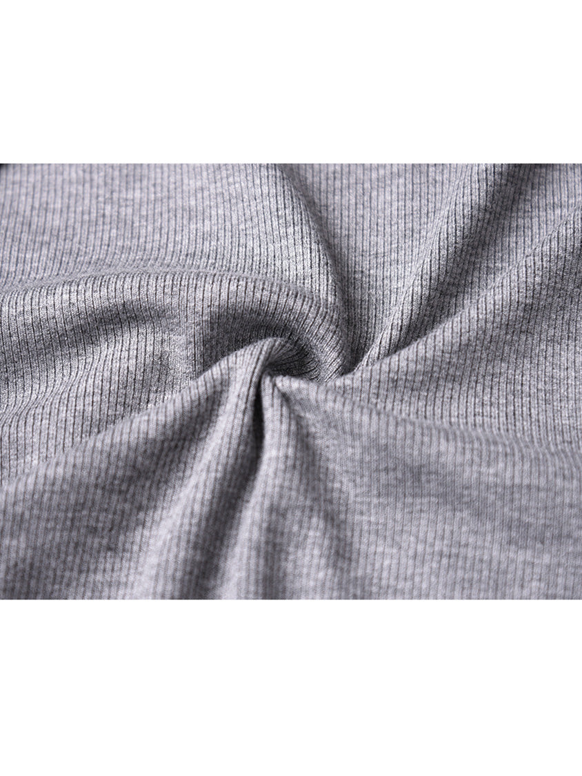 Mesh stitch top and skirt