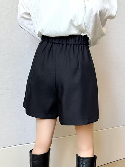 フラップポケットストラクチャーハーフパンツ
