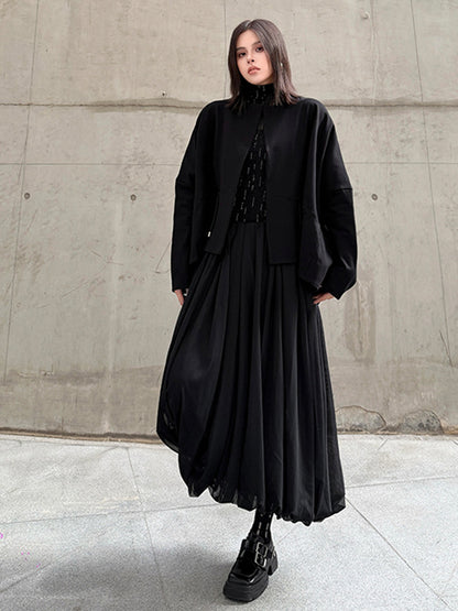 ノクターナルドレープジャケット＆チュールスカートシリーズ