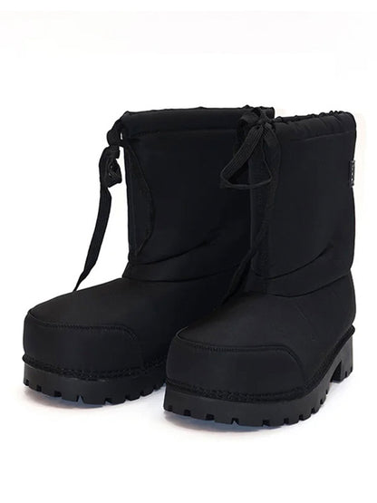 ドローストリングボリュームブーツ