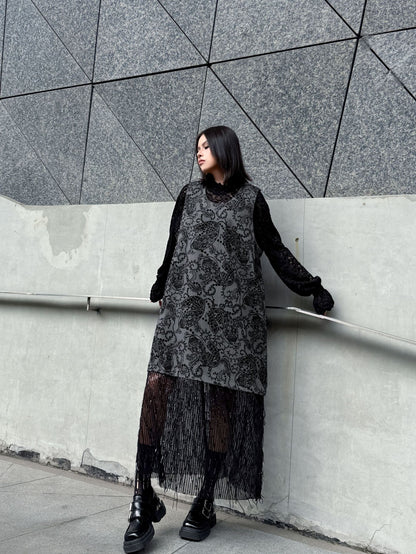エンブロイダリーフリンジドレスシリーズ