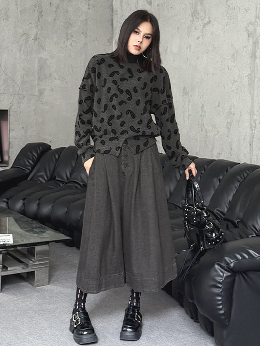 ペイズリートップ＆デニムパンツシリーズ