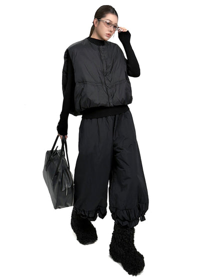 パデッドショートジャケット＆ボリュームパンツシリーズ