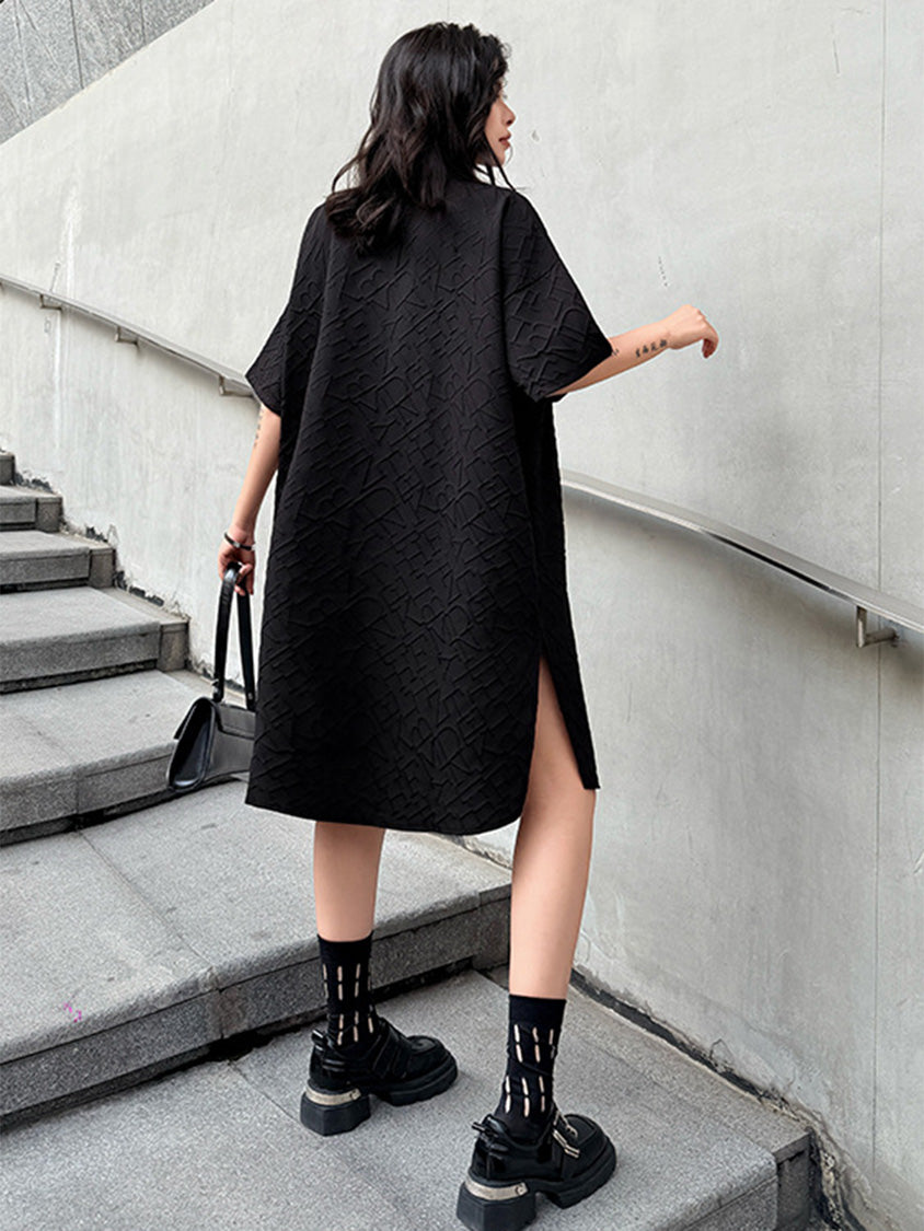Mesh stitch top and skirt