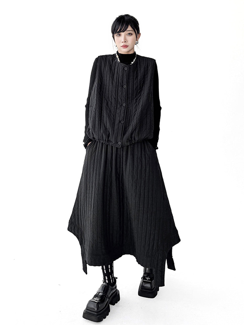 キルティングベスト＆スカートシリーズ