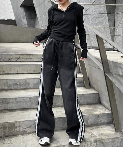 ラインパールデニムパンツ