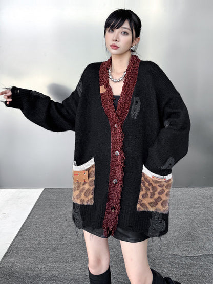 Mesh stitch top and skirt