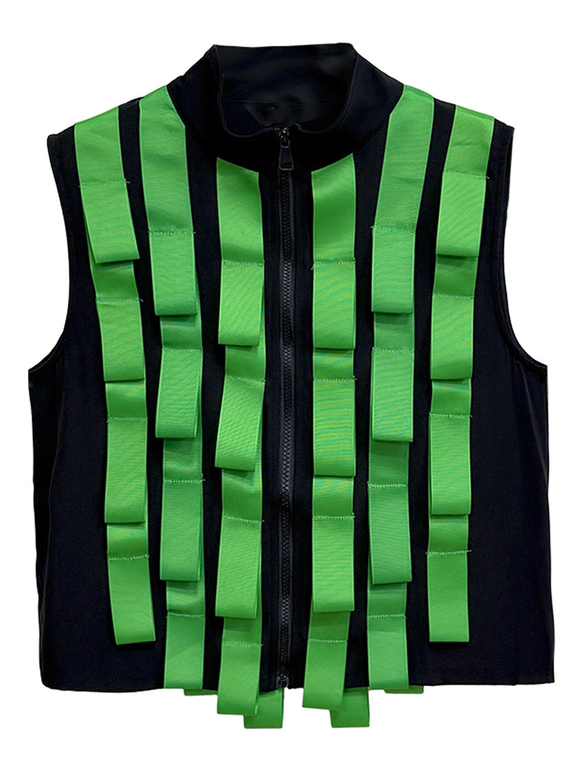 グリーンストラップベスト＆メッシュスカートシリーズ