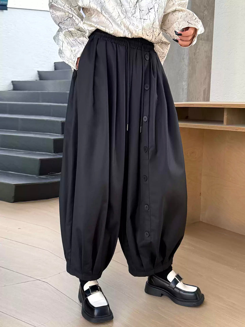 ドレープバルーンワイドパンツ