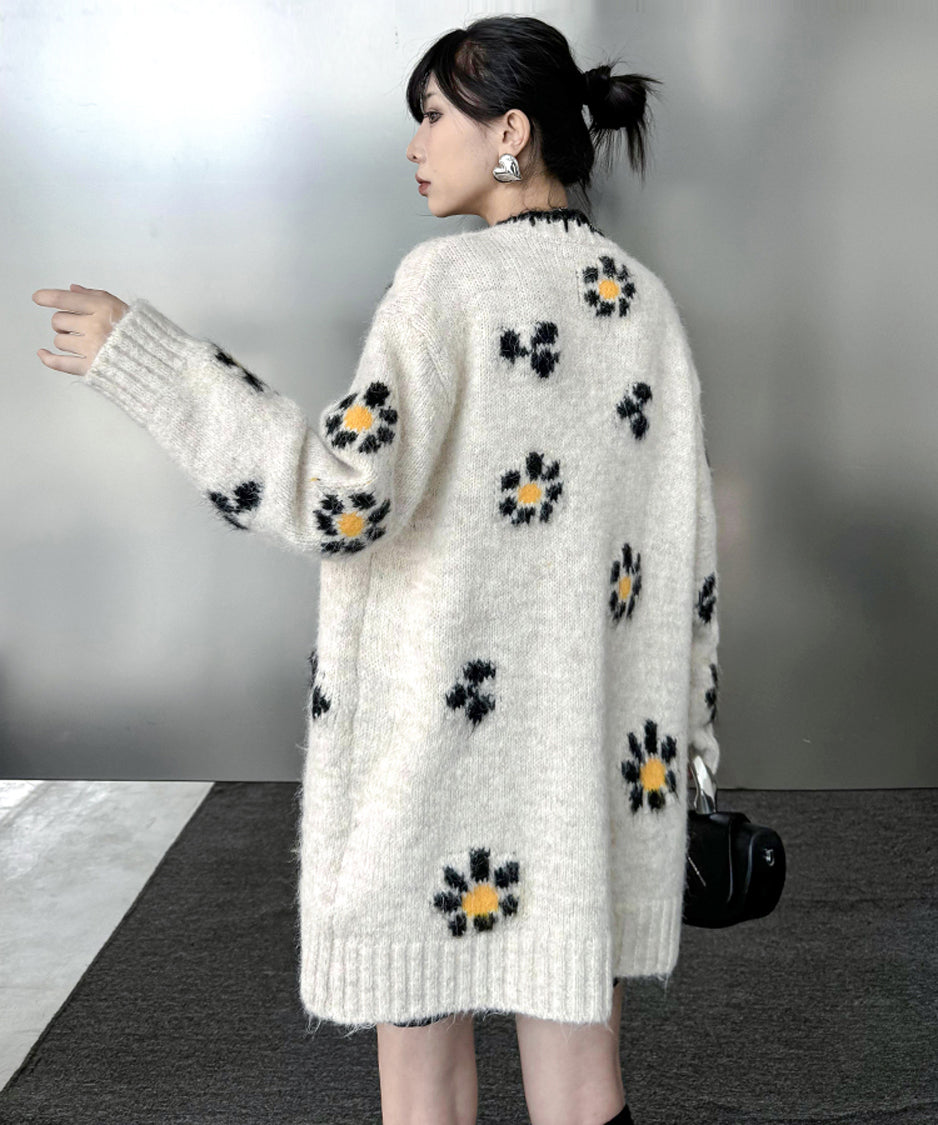 Mesh stitch top and skirt