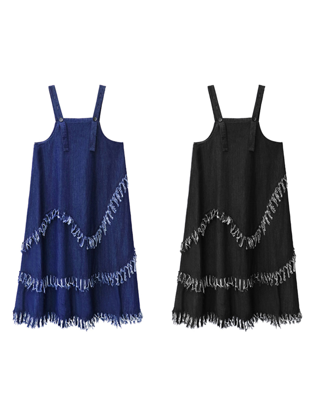 Scarf tie blouse and denim pants series 
