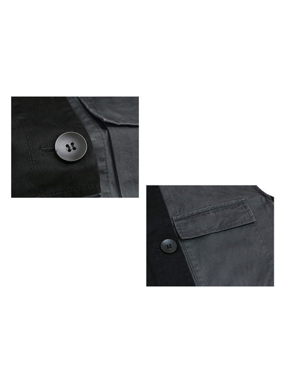 Scarf tie blouse and denim pants series 