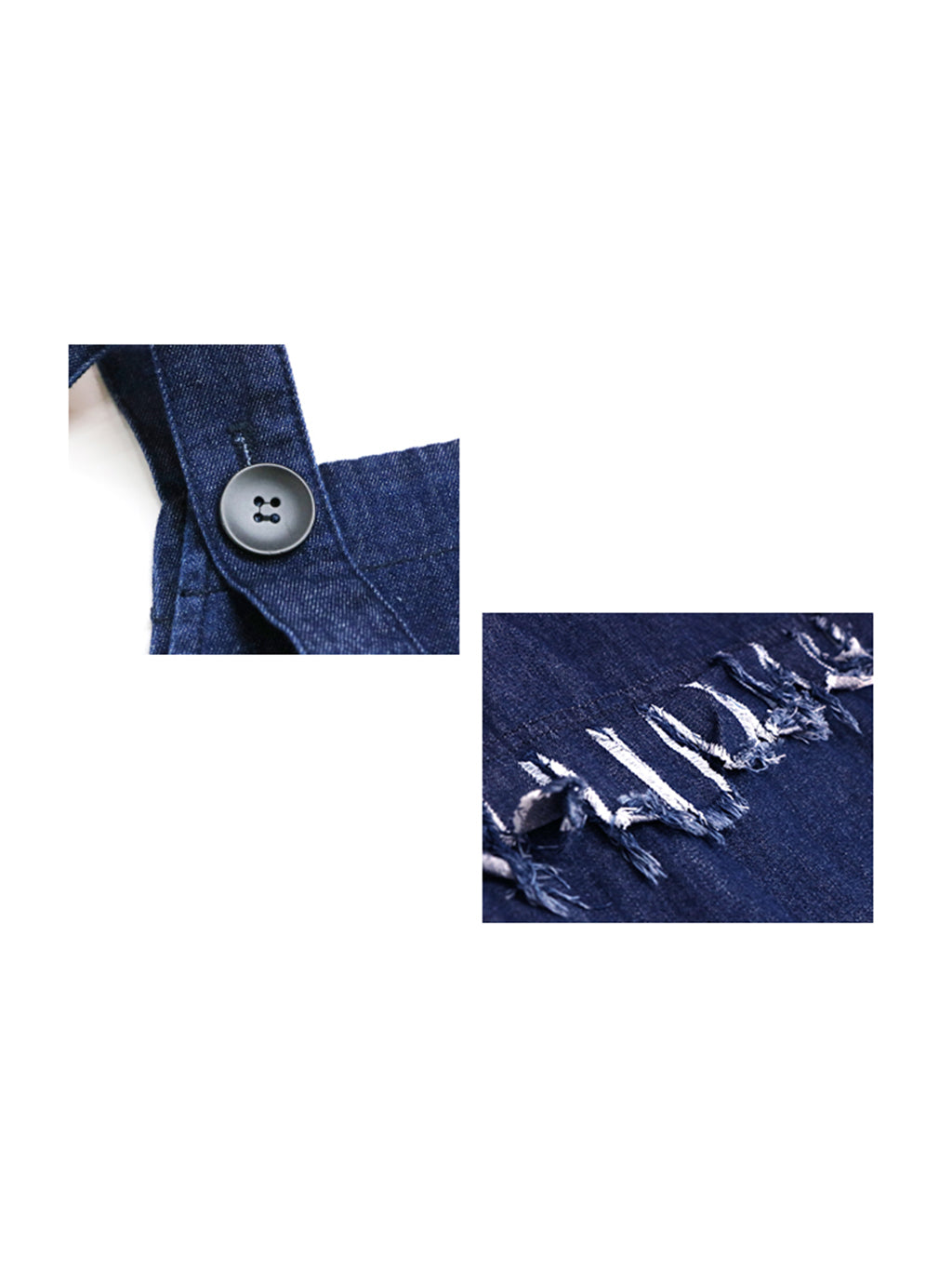 Scarf tie blouse and denim pants series 
