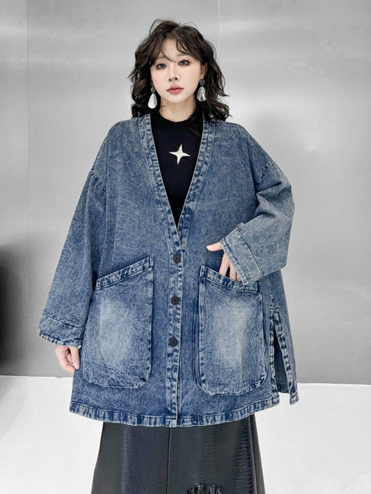 ヴィンテージルーズデニムジャケット