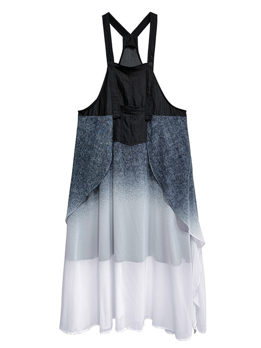 Gradient jumper dress 